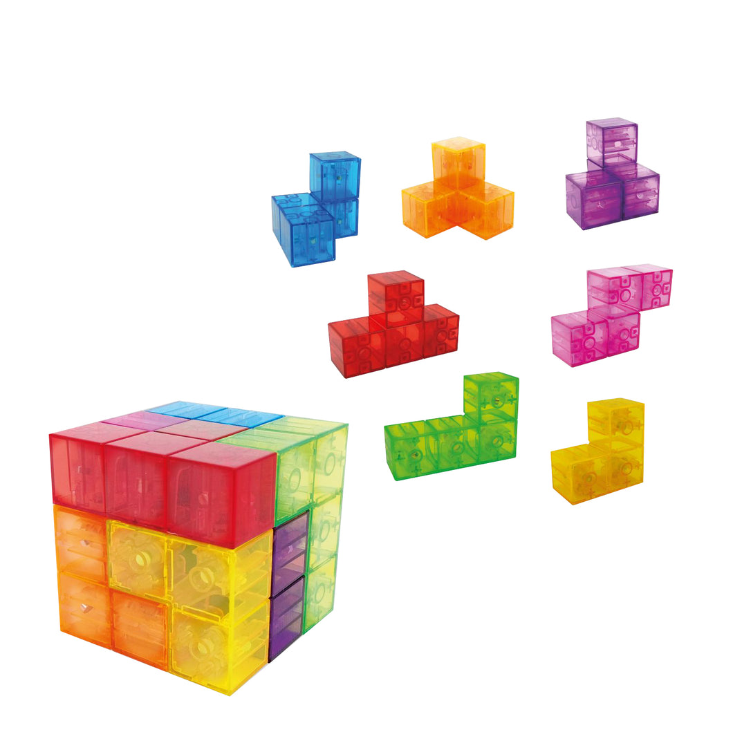Cub magnètic - Trencaclosques 3D