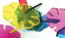 Carrega imatge al visor de galeria, 168 Peces encaixables translúcides en colors
